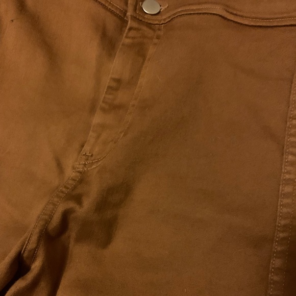 Bundle 3 for $30 American apparel camel brown easy jeans medium - Picture 5 of 7